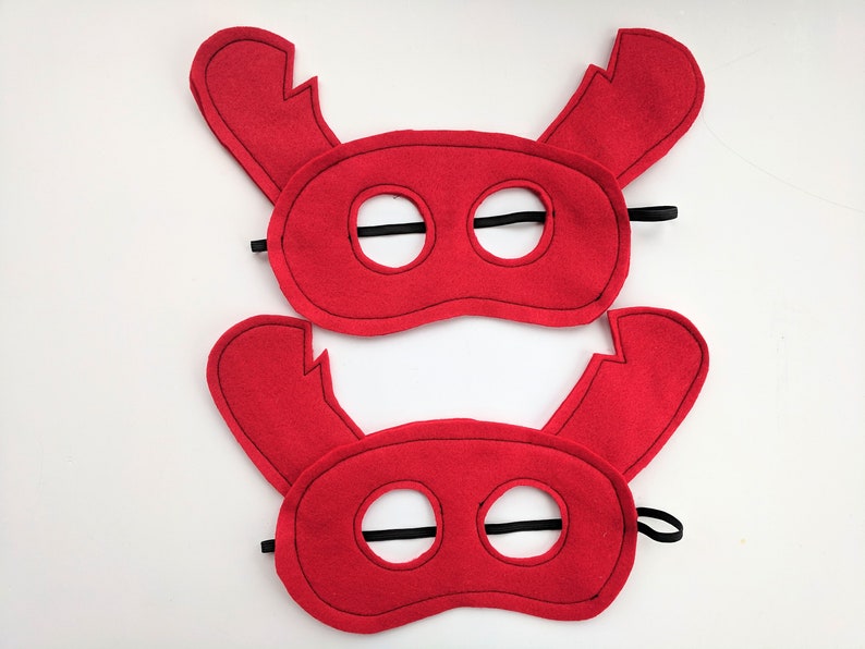 Felt Red Crab Mask for Adult