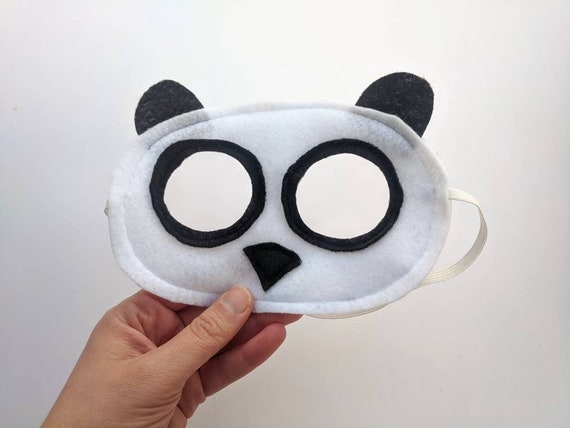 Felt Panda Bear Mask for Kids