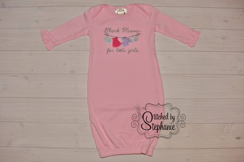 pink and white outfit for baby shower