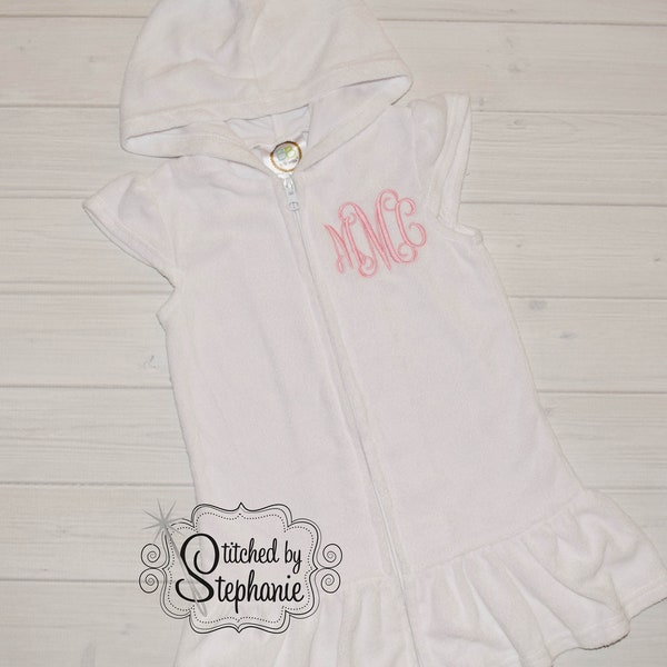Robe De Plage / Couvre-maillot Gymboree Cherry Baby - Tissu éponge (terry) Rouge Rose - Taille 12-18 Mois - Neuf Avec étiquettes