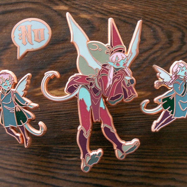 Holiday Devils  - Enamel Pin Set