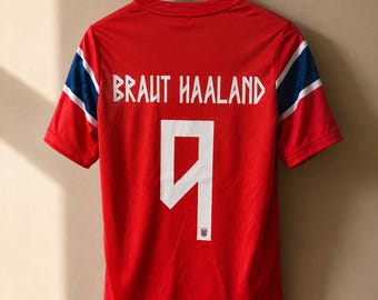Haaland Norway #9 Soccer Jersey | Norway National Team Football Shirt | New with Tags