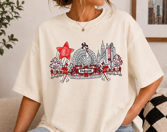 Thanksgiving Parade Shirt, Vintage NYC Turkey Parade Tee, Retro Thanksgiving Day Parade Sweatshirt, New York Holiday Parade Shirt Graphic