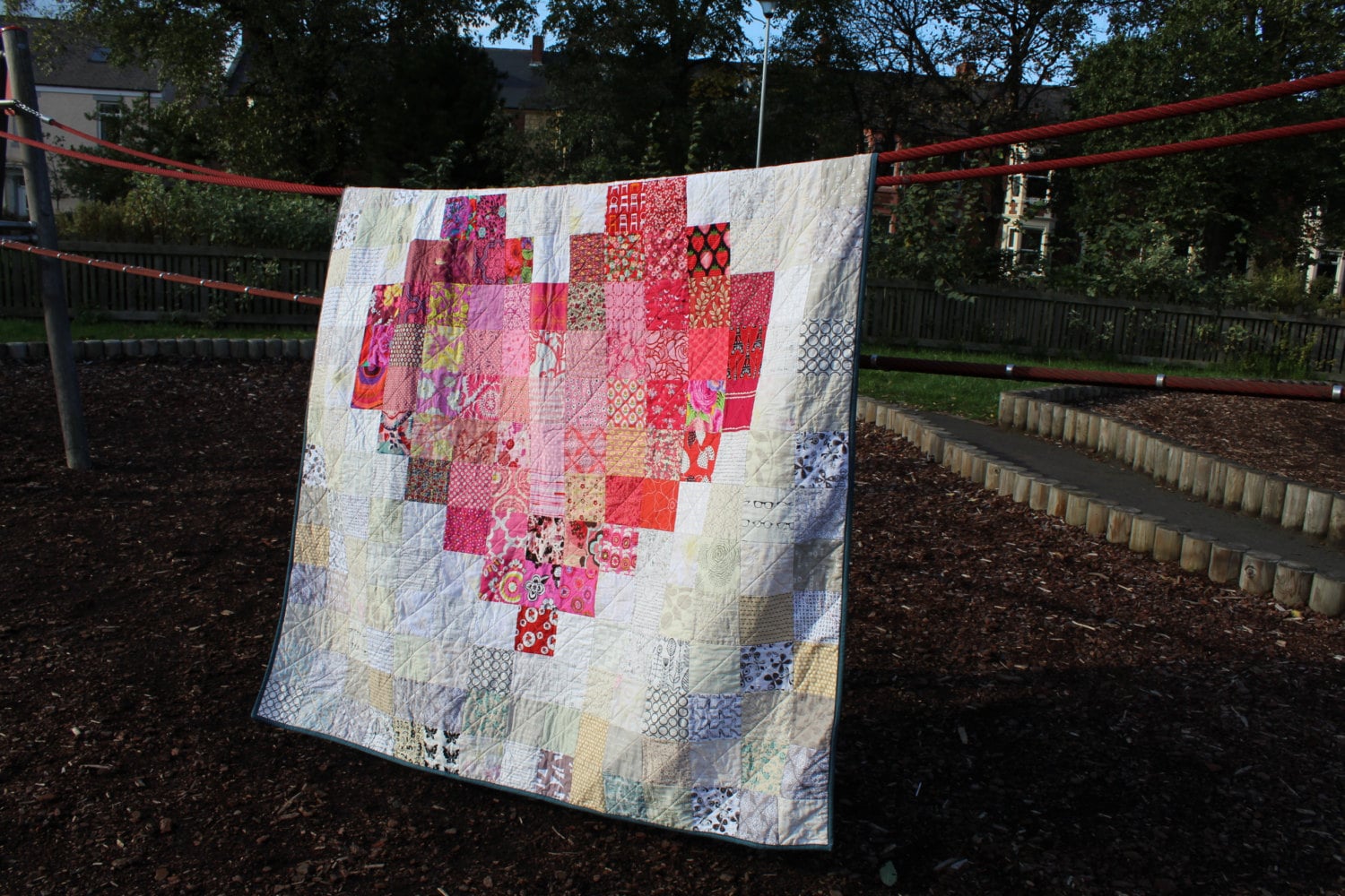 Custom Made Quilt Patchwork Quilt Handmade to Order Heart Etsy UK