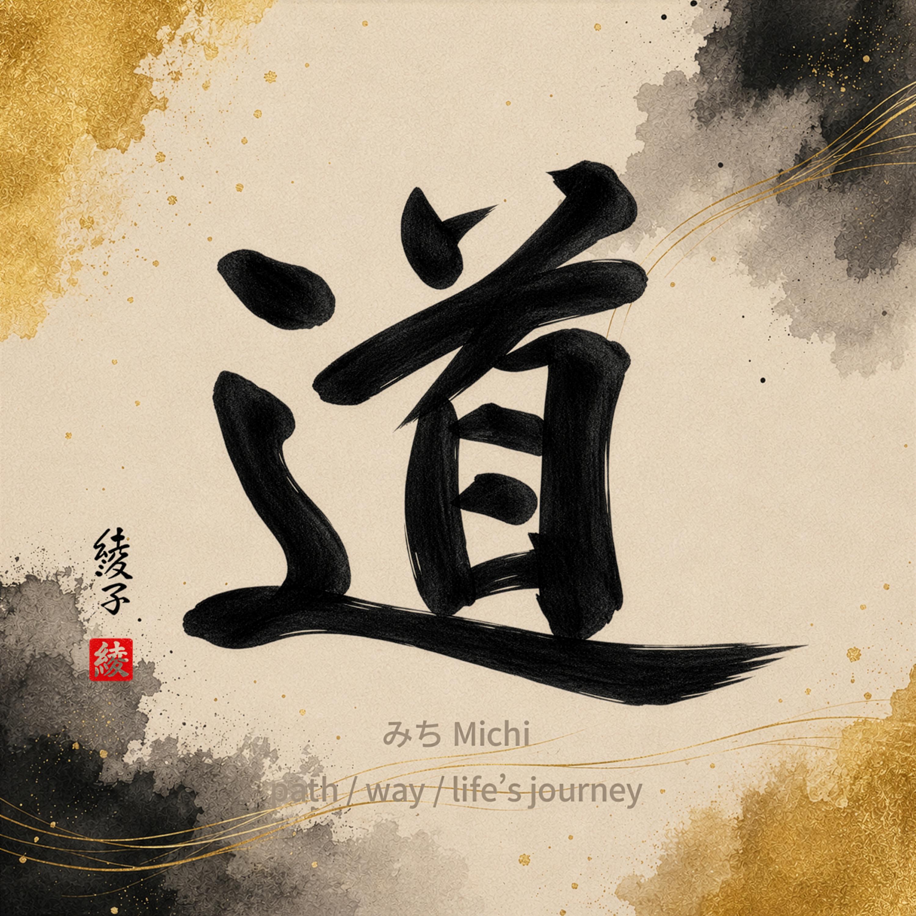 Michi Kanji - Etsy