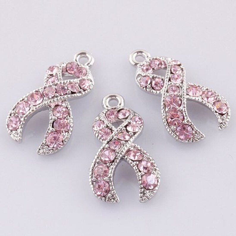 Breast Cancer Awareness Crystal Keepsake Bracelet CUSTOM ...