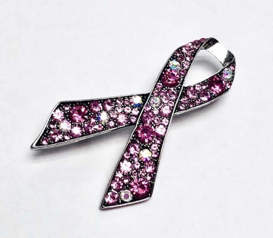 Octobre Rose Pins Badge Cancer Du Sein Octobre Rose Et Pin's Broches En Forme Rose En Satin épingles à Nourrice Pour Sensibilisation Cancer Du Sein Rose Cancer Du Sein Broches En Forme