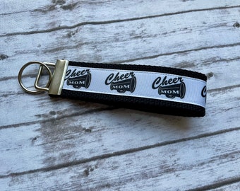 Cheer Mom/Cheer Mom Gift/Cheer Mom Key Fob/Cheer Mom Keychain/Cheer