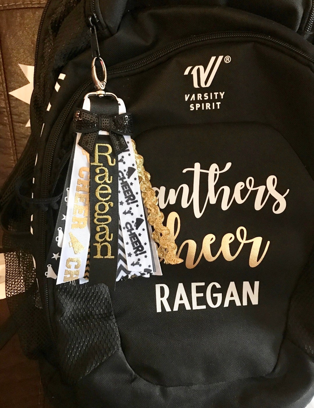 Cheer Zipper Charm/zipper Pull/cheer Bag Tag/cheer Gift