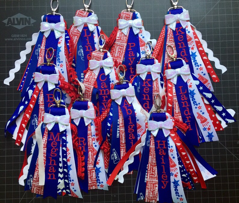 Cheer Zipper Charm/Zipper Pull/Cheer Bag Tag/Cheer Gift/Cheer Etsy