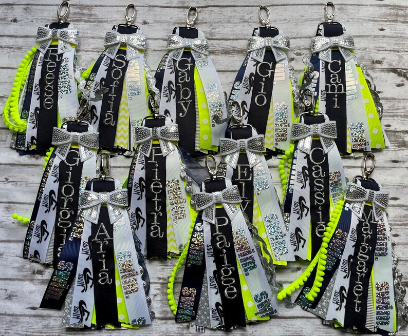Swim Zipper Charm/Swim/Swim Bag Tag/ Swim Zipper Pull/Swim Gift/Swim Team/Swim Bag Pull image 3