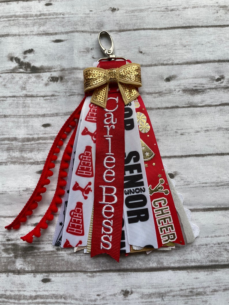 Cheer Zipper Charm/zipper Pull/cheer Bag Tag/cheer Etsy