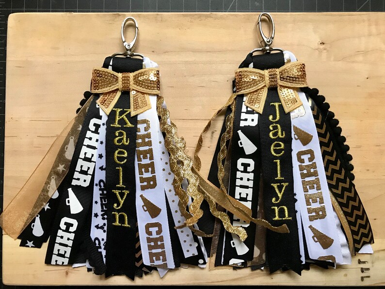 Cheer Zipper Charm/Zipper Pull/Cheer Bag Tag/Cheer Gift/Cheer Etsy