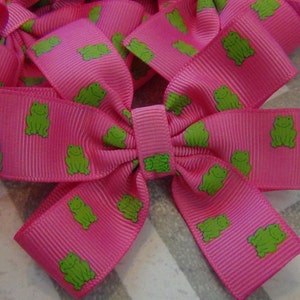 Frog Hair Bow/Frog Bow/Frog