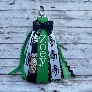 Swim Zipper Charm/Swim/Swim Bag Tag/ Swim Zipper Pull/Swim Gift/Swim Team/Swim Bag Pull image 1
