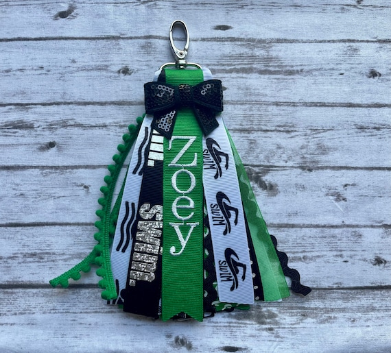 Swim Zipper Charm/Swim/Swim Bag Tag/ Swim Zipper Pull/Swim Gift/Swim Team/Swim Bag Pull