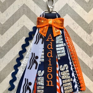Swim Zipper Charm/Swim/Swim Bag Tag/ Swim Zipper Pull/Swim Gift/Swim Team/Swim Bag Pull image 4