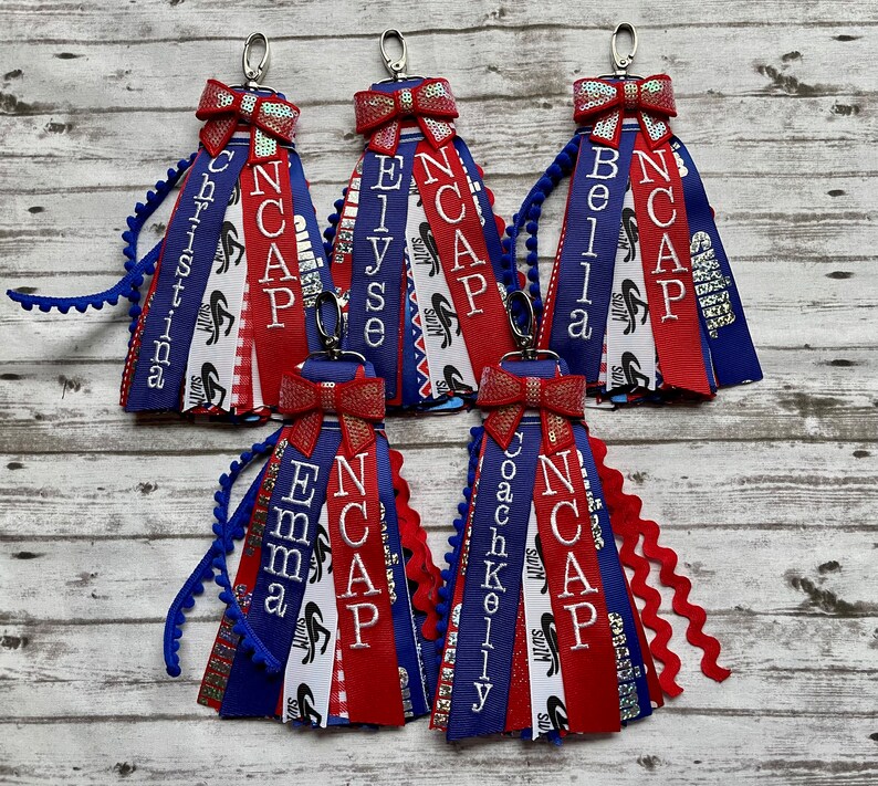 Swim Zipper Charm/Swim/Swim Bag Tag/ Swim Zipper Pull/Swim Gift/Swim Team/Swim Bag Pull image 10
