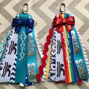 Swim Zipper Charm/Swim/Swim Bag Tag/ Swim Zipper Pull/Swim Gift/Swim Team/Swim Bag Pull image 5