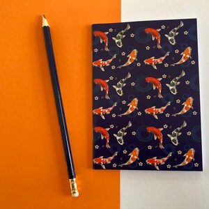 Notebook - Koi fish design
