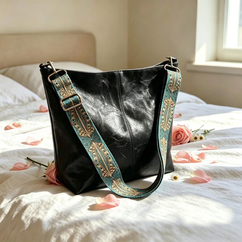 Boho Hobo Shoulder Bag Soft Leather Crossbody Purse Vintage Slouchy boho-hobo-shoulder-bag-soft-leather-crossbody-purse-vintage-slouchy