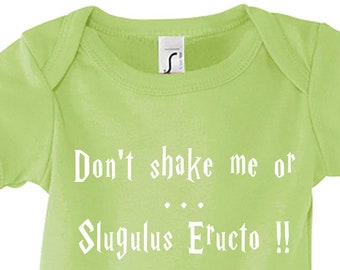 Slugulus Eructo! bodysuit for Geek Baby / 3M/6M