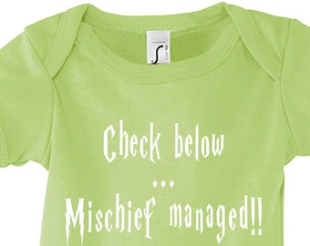 Harry Potter bodysuit for Geek Baby / 3M/6M