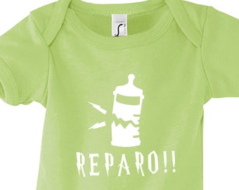 Reparo! / Harry Potter bodysuit for Geek Baby / 3M/6M