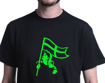 Dan Terminus / Worker Girl Flag Unisex Tee