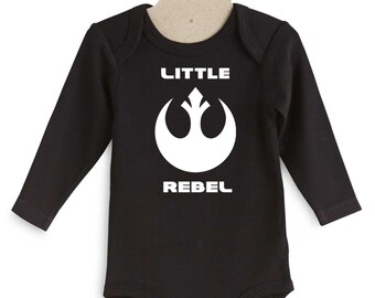 Star Wars Rebel Alliance bodysuit for Geek Baby / 6M