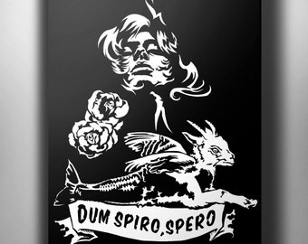 Dum Spiro Spero Fine Art Print - Etsy
