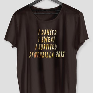 Glitter Typo Synthzilla Tee