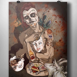Dia De Los Muertos Fine Art Print