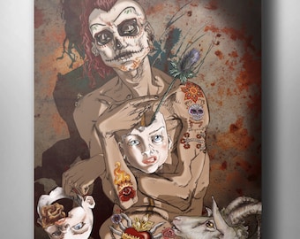 Dia De Los Muertos Fine Art Print
