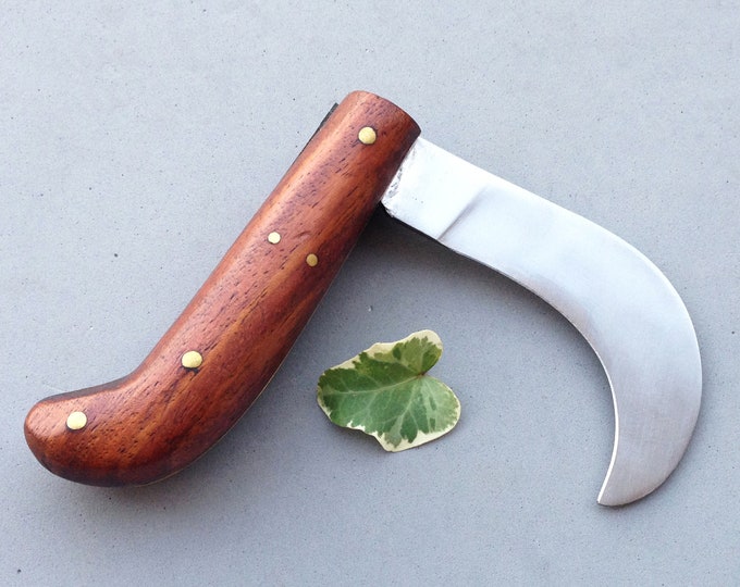 Italian Pocket Knife / 70s One Blade Folding Knife / Pruning Knife