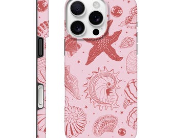 Funda para teléfono Seashell Dream rosa