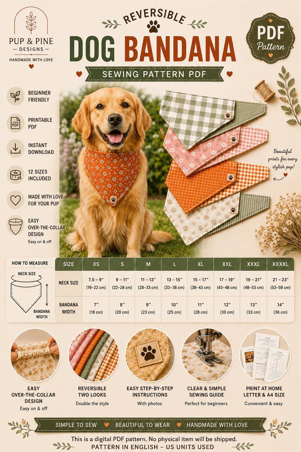 手編みペットバンダナ2個セット 犬猫用アクセ かぎ針編みの犬用バンダナ - Etsy 日本