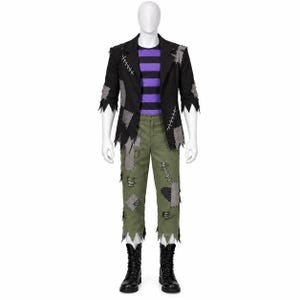 Kostüm eines verstörten Monsters, gruseliges Halloween-Outfit, Horror-Cosplay-Anzug