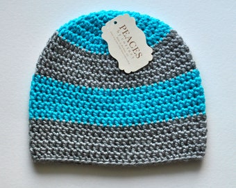 Stripe Baby Hat (skull cap beanie)
