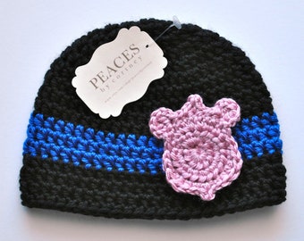 Police Baby Hat (skull cap beanie)