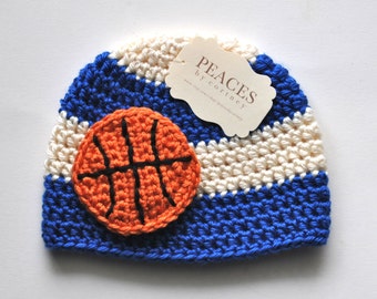 Basketball Baby Hat (skull cap beanie)