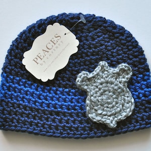 Police Baby Hat (skull cap beanie)