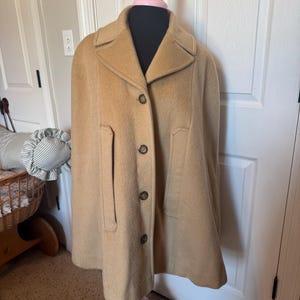 Vintage Pendleton Hunters Cape 100% Virgin Wool