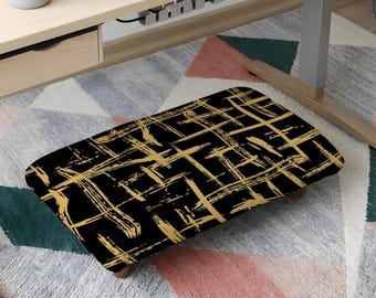 Pouf bohème imprimé pour chambre, décoration de chambre, joli motif kilim