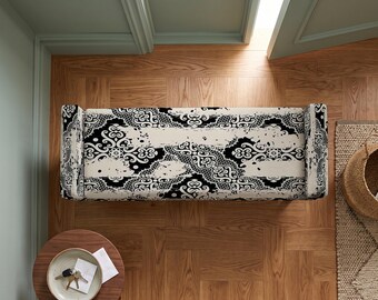 Mudroom Storage Bench, Toy Box, Boho Chic Decor, First Home Gift, Small Space Seating