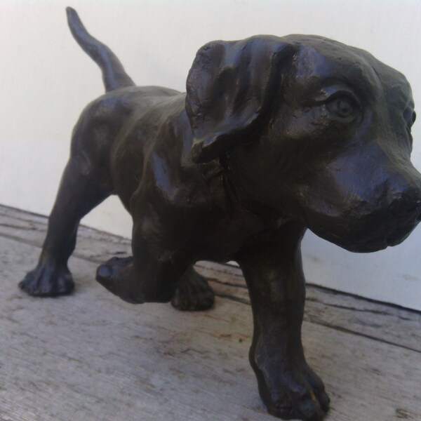 Cast Iron Dog Statue Door Stop