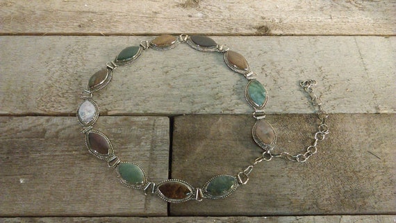 Vintage Gemstone Belt Bohemian Hippie Accessories