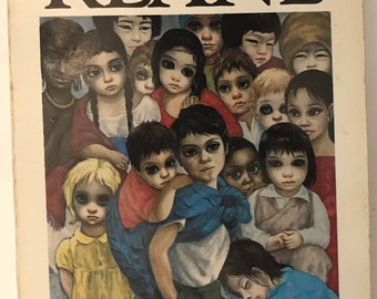 The World of Keane: Thirty-Two Paintings and Drawings Walter Keane 1983 Mid Century Big Eyes Art Book