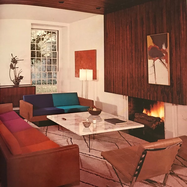 Decoración USA Jose Wilson y Arthur Leaman book 1965 MID CENTURY Modern Decorating