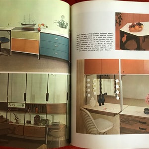 Cabinetmaking and Millwork John Feirer 1970 MID CENTURY MODERN furniture design plans image 7
